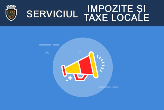ANUNȚ | NOUL SEDIU al Serviciului impozite și taxe locale Negrești