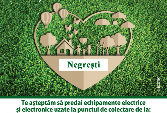 Campanie de colectare a deșeurilor electrice și electronice – 19-21 mai 2022
